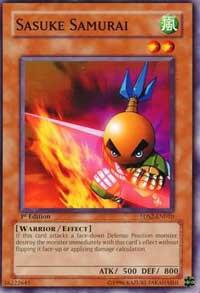 Sasuke Samurai 5DS2-EN010 card from 5D's Starter Deck 2009
