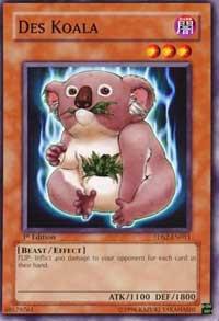 Des Koala 5DS2-EN011 card from 5D's Starter Deck 2009
