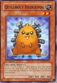 Quillbolt Hedgehog 5DS2-EN013 card from 5D's Starter Deck 2009