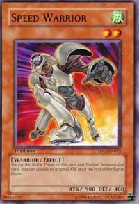 Speed Warrior 5DS2-EN015 card from 5D's Starter Deck 2009