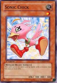 Sonic Chick 5DS2-EN017 card from 5D's Starter Deck 2009