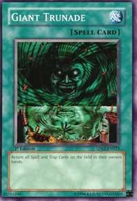 Giant Trunade 5DS2-EN023 card from 5D's Starter Deck 2009