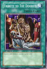 Tribute to the Doomed 5DS2-EN024 card from 5D's Starter Deck 2009