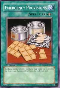 Emergency Provisions 5DS2-EN026 card from 5D's Starter Deck 2009