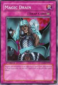 Magic Drain 5DS2-EN035 card from 5D's Starter Deck 2009