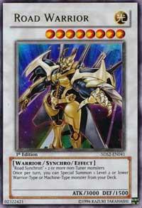 Road Warrior 5DS2-EN041 card from 5D's Starter Deck 2009