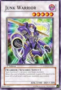 Junk Warrior 5DS2-EN042 card from 5D's Starter Deck 2009