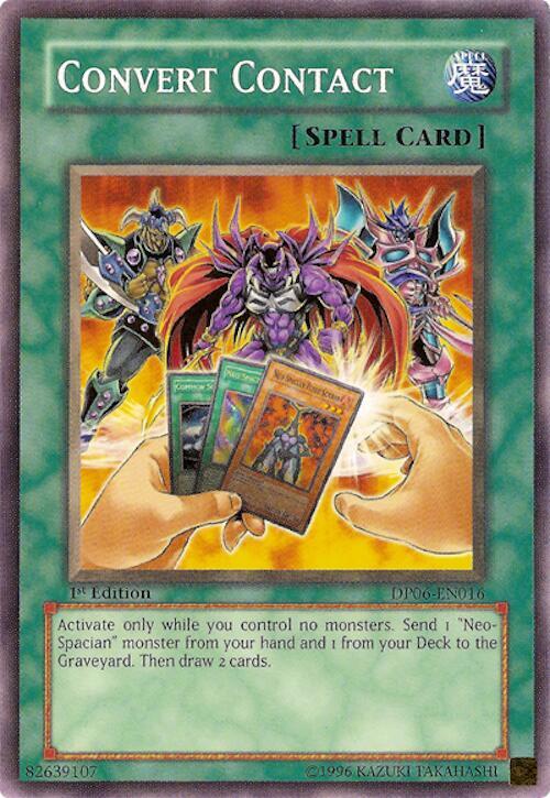 Convert Contact DP06-EN016 card from Duelist Pack 6: Jaden Yuki 3