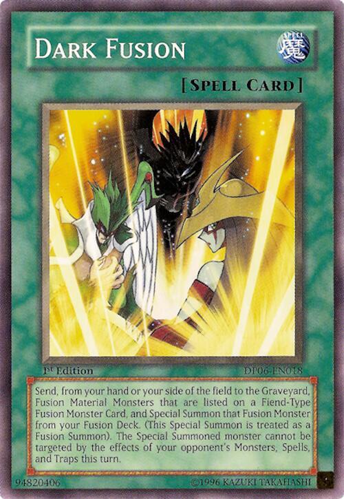 Dark Fusion DP06-EN018 card from Duelist Pack 6: Jaden Yuki 3