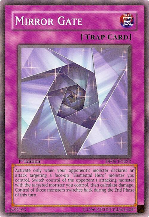 Mirror Gate DP06-EN022 card from Duelist Pack 6: Jaden Yuki 3