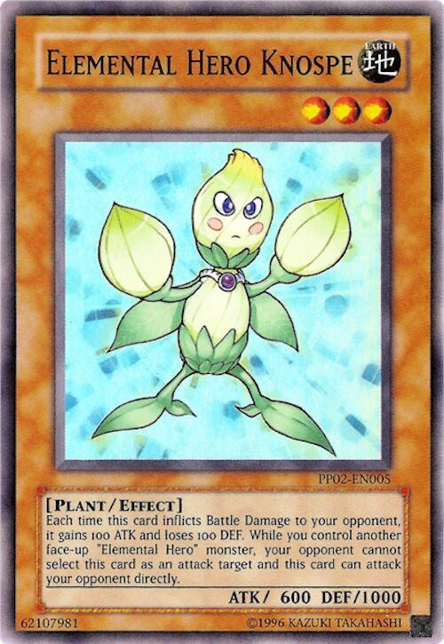 Elemental Hero Knospe PP02-EN005 card from Premium Pack 2