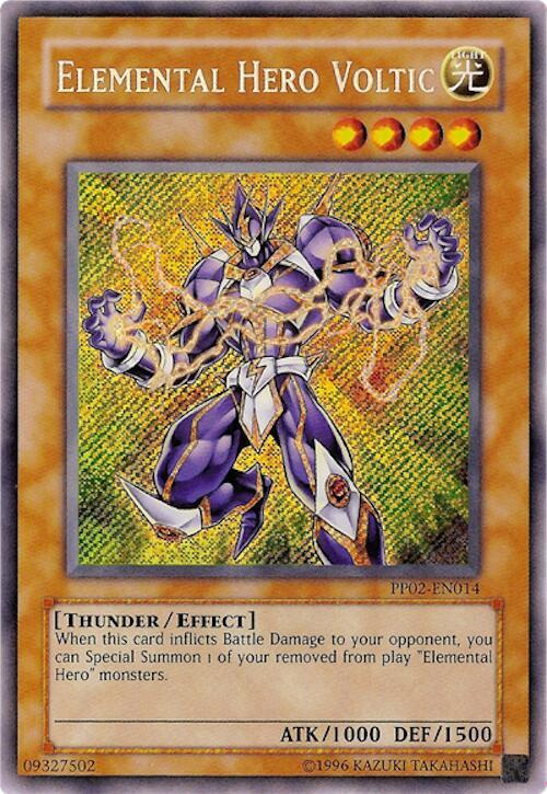 Elemental Hero Voltic PP02-EN014 card from Premium Pack 2