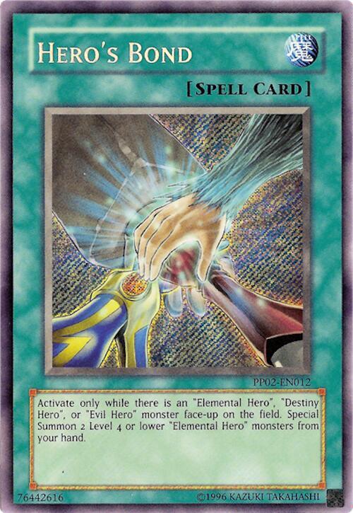 Hero's Bond PP02-EN012 card from Premium Pack 2