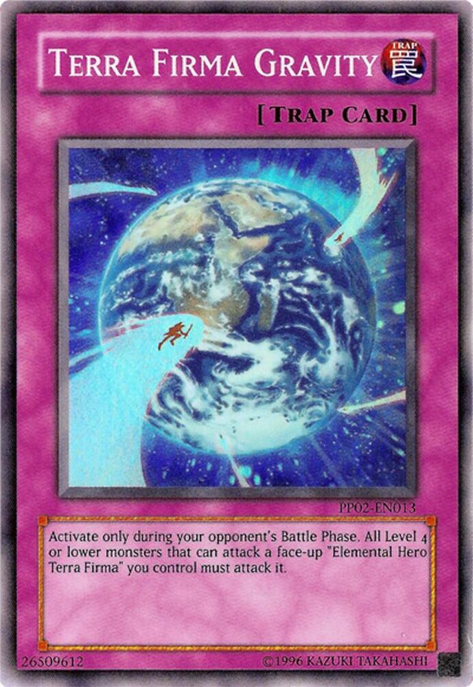 Terra Firma Gravity PP02-EN013 card from Premium Pack 2