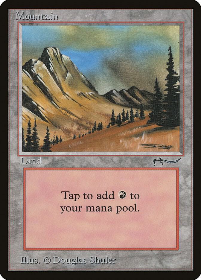 Mountain (Arabian Nights) card from Arabian Nights