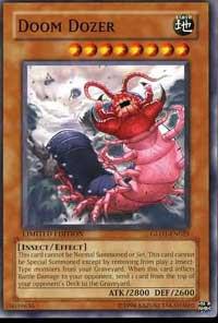 Doom Dozer GLD1-EN025 card from Gold Series 2008