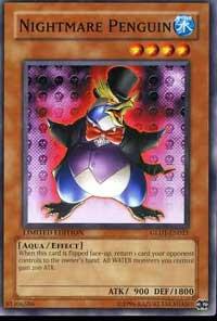 Nightmare Penguin GLD1-EN021 card from Gold Series 2008