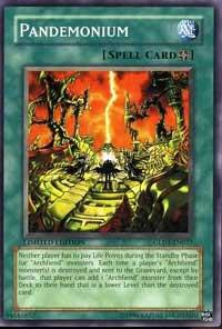 Pandemonium GLD1-EN037 card from Gold Series 2008