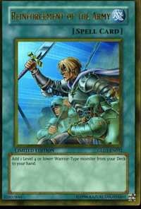 Reinforcement of the Army GLD1-EN032 card from Gold Series 2008