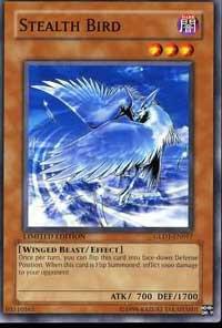 Stealth Bird GLD1-EN017 card from Gold Series 2008