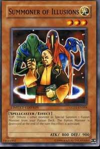 Summoner of Illusions GLD1-EN004 card from Gold Series 2008
