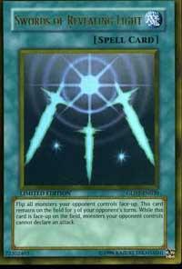 Swords of Revealing Light GLD1-EN030 card from Gold Series 2008