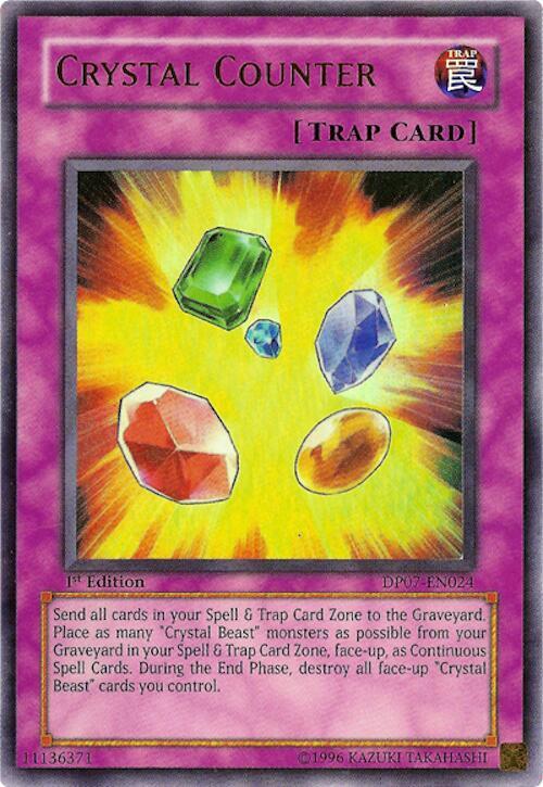 Crystal Counter DP07-EN024 card from Duelist Pack 7: Jesse Anderson