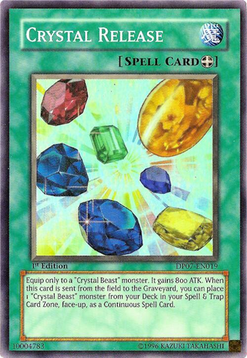 Crystal Release DP07-EN019 card from Duelist Pack 7: Jesse Anderson