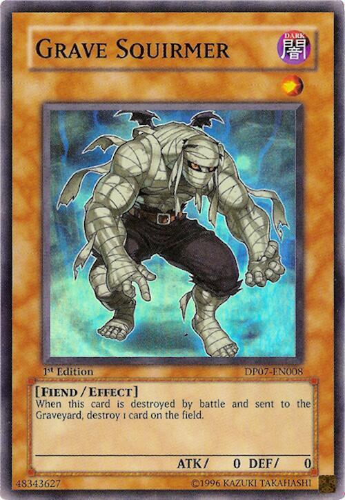 Grave Squirmer DP07-EN008 card from Duelist Pack 7: Jesse Anderson