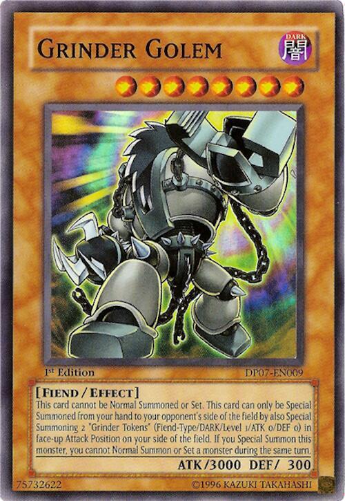 Grinder Golem DP07-EN009 card from Duelist Pack 7: Jesse Anderson