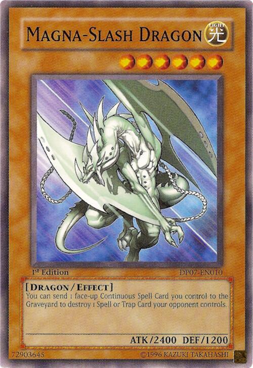 Magna-Slash Dragon DP07-EN010 card from Duelist Pack 7: Jesse Anderson