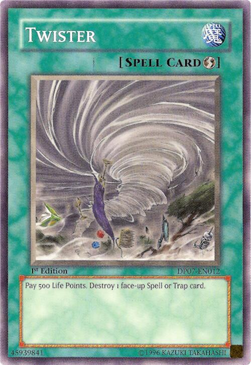 Twister DP07-EN012 card from Duelist Pack 7: Jesse Anderson