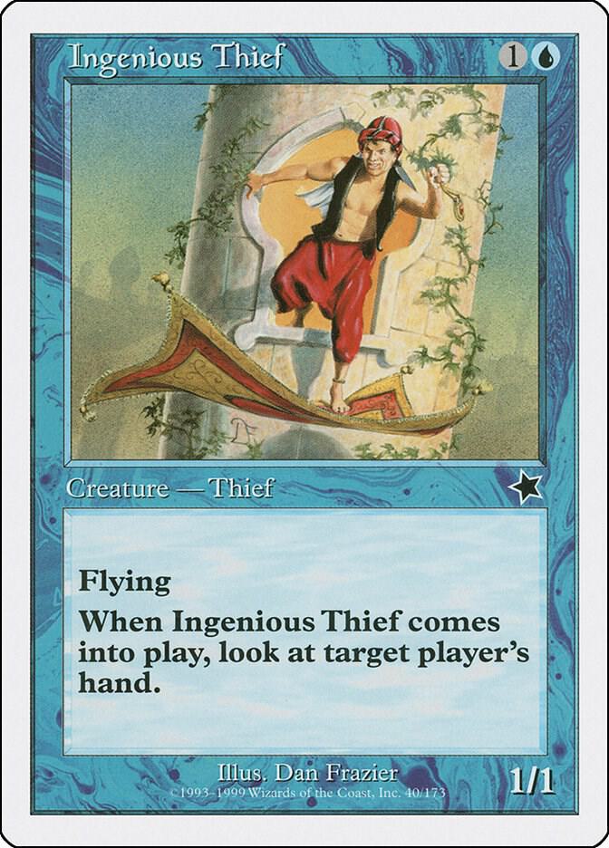 Ingenious Thief 40 card from Starter 1999