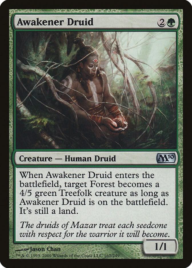 Awakener Druid 167 card from Magic 2010 (M10)