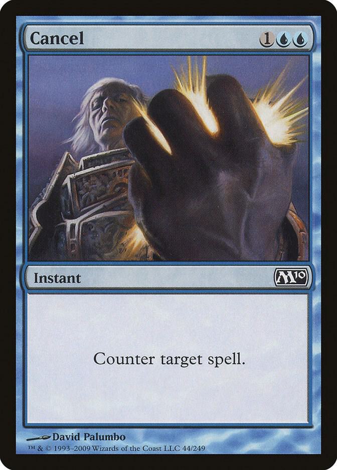 Cancel 44 card from Magic 2010 (M10)