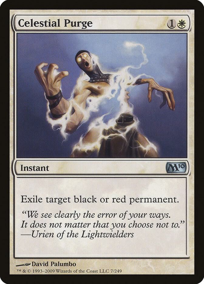 Celestial Purge 7 card from Magic 2010 (M10)