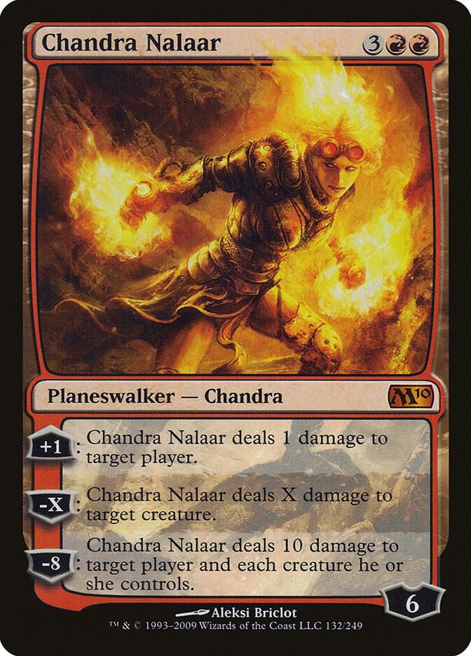 Chandra Nalaar 132 card from Magic 2010 (M10)