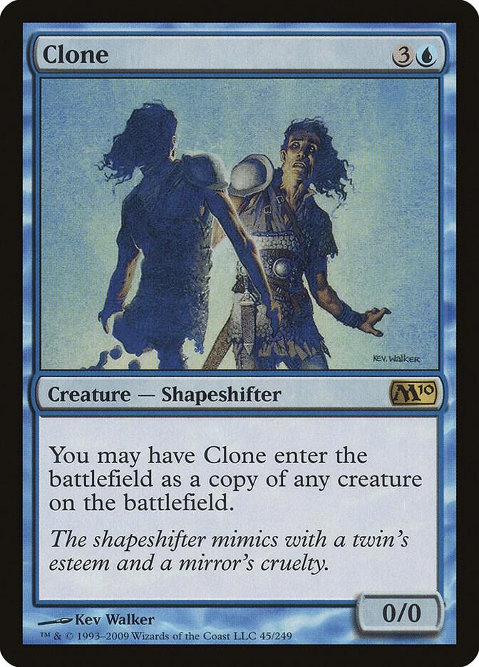 Clone 45 card from Magic 2010 (M10)