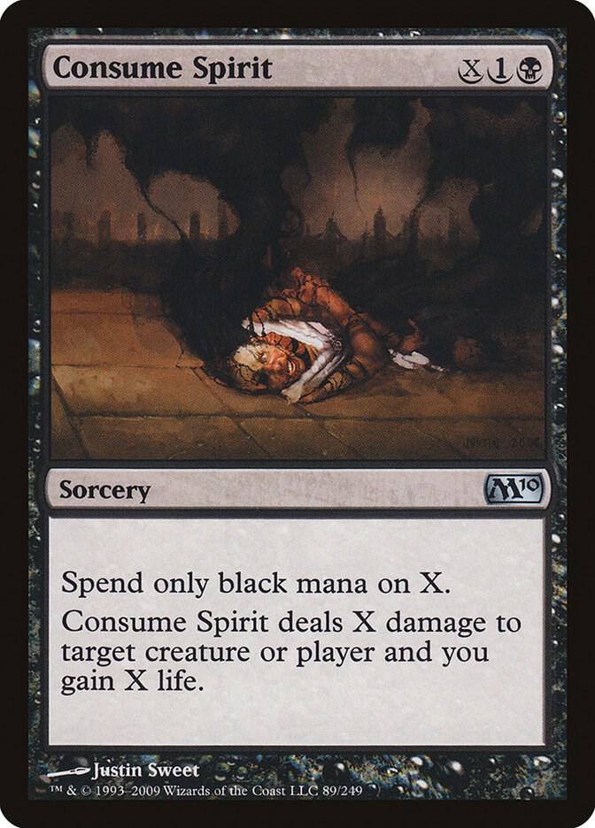 Consume Spirit 89 card from Magic 2010 (M10)