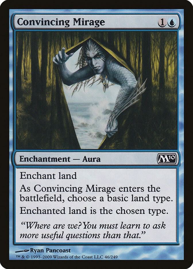 Convincing Mirage 46 card from Magic 2010 (M10)