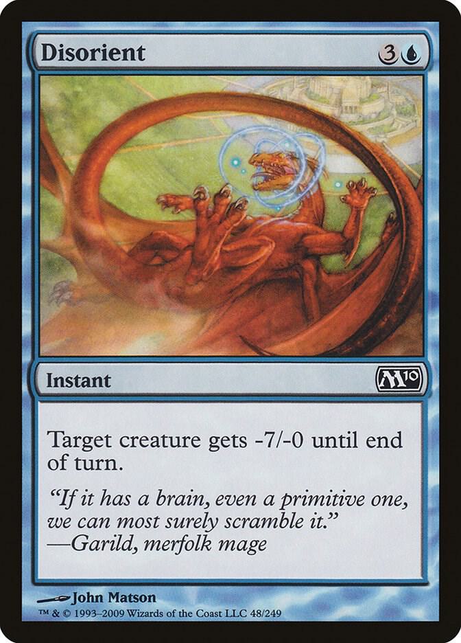 Disorient 48 card from Magic 2010 (M10)