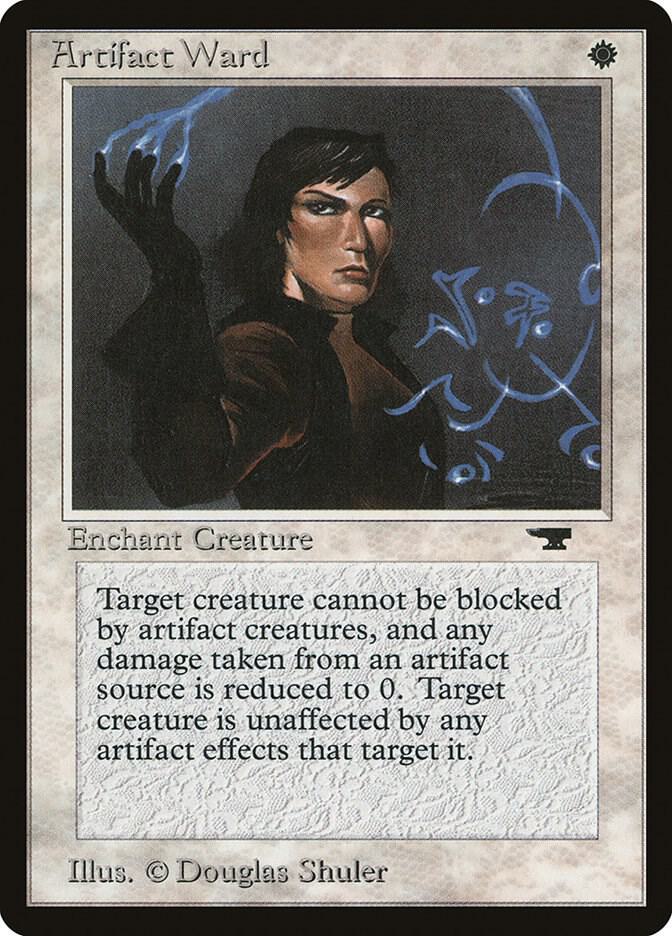 Artifact Ward card from Antiquities