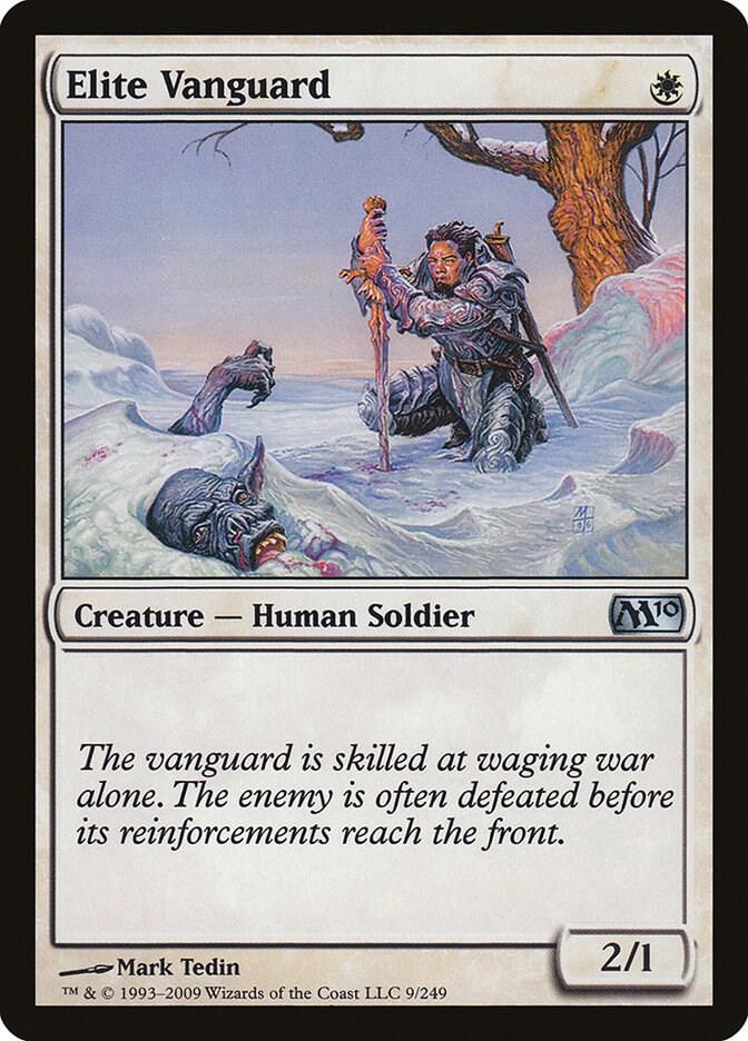 Elite Vanguard 9 card from Magic 2010 (M10)