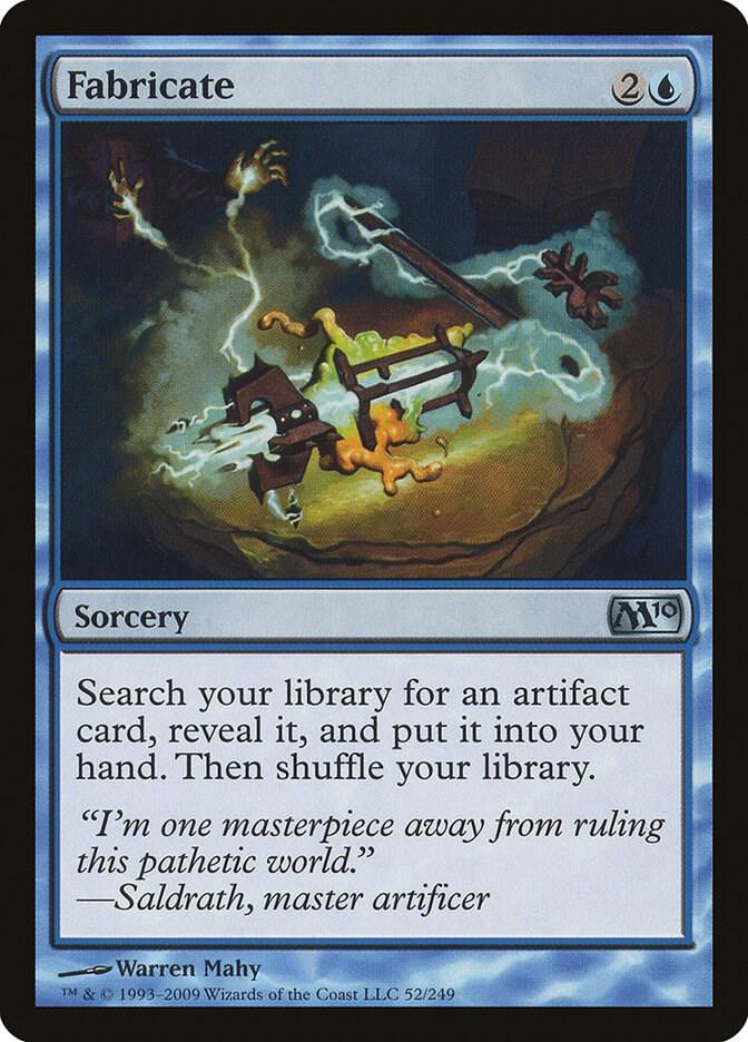 Fabricate 52 card from Magic 2010 (M10)