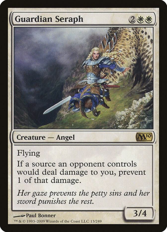 Guardian Seraph 13 card from Magic 2010 (M10)