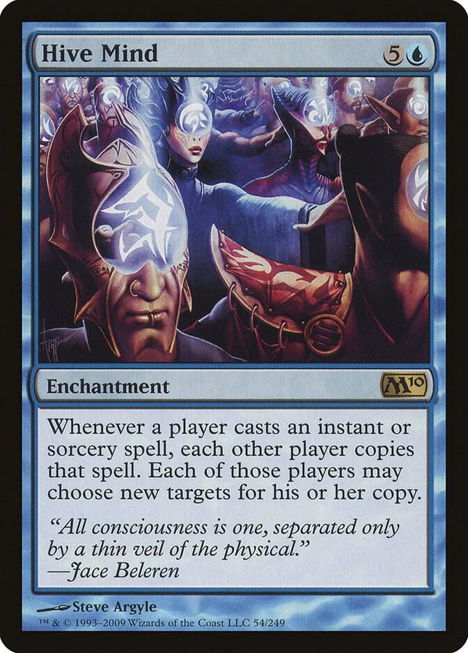 Hive Mind 54 card from Magic 2010 (M10)