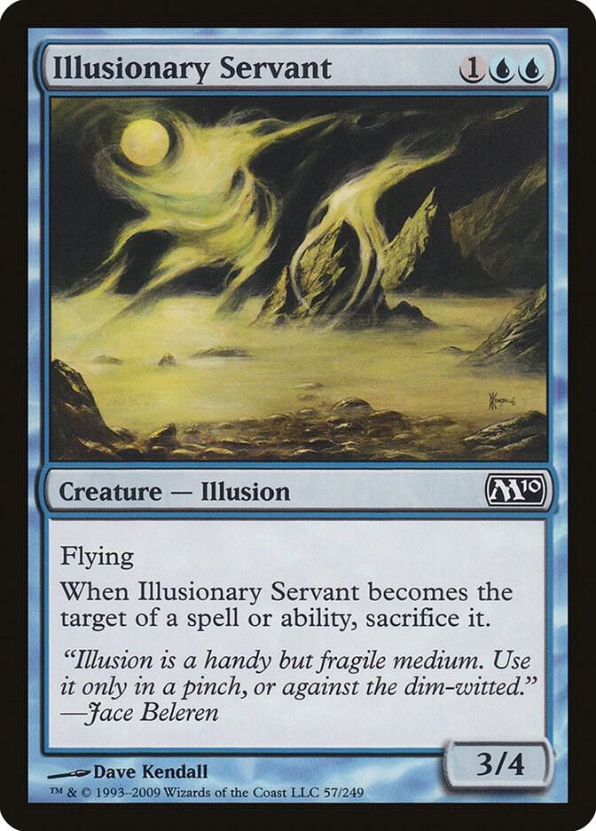 Illusionary Servant 57 card from Magic 2010 (M10)