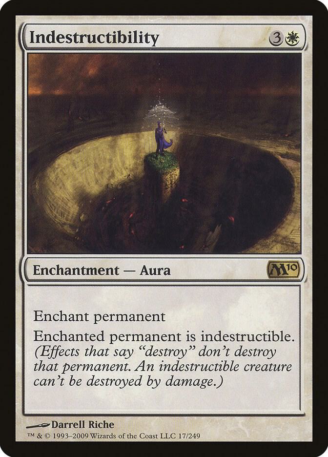 Indestructibility 17 card from Magic 2010 (M10)
