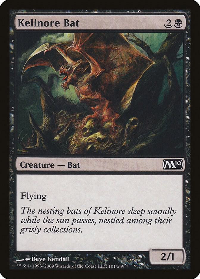 Kelinore Bat 101 card from Magic 2010 (M10)