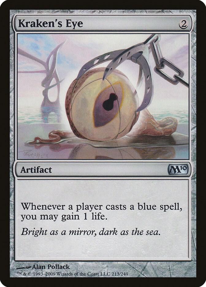 Kraken's Eye 213 card from Magic 2010 (M10)